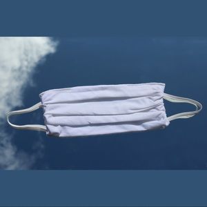 “Snow”  Hand Made Face Mask